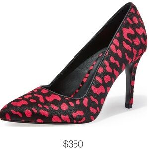 Alice + Olivia
Dina Leopard-Print Fur Pumps